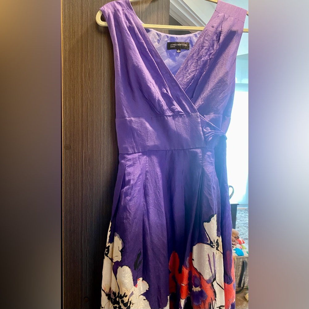 Jones New York purple dress